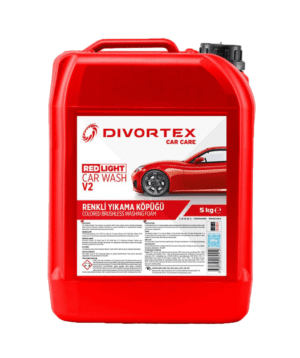 Divortex Lavage Auto V2 Rouge Feu Brosse Savon de Lavage Coloré Sans Brosse
